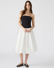 OLIVER Dress Smoke Strapless Midi Bubble Dress | Women's Dresses
