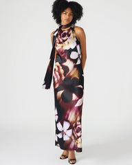 JAIDAN Mesa Rose Maxi Floral Print Flowy Women's Dress