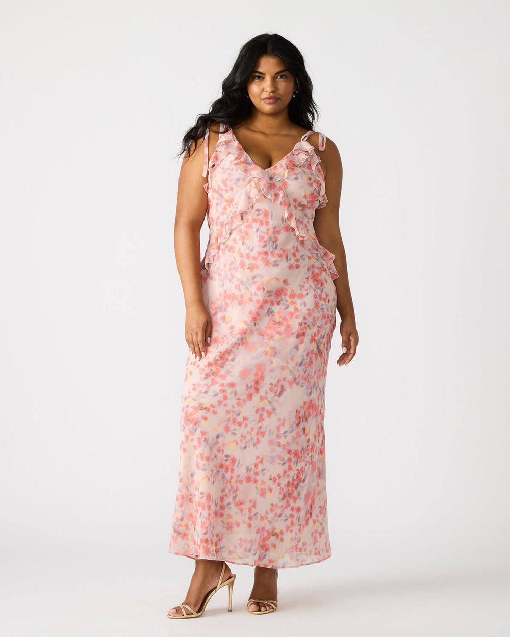 ADALINA Lavender Women's Maxi Dress