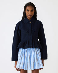 SLOAN Midnight Sky Long-Sleeved Zip-Up Women's Jacket