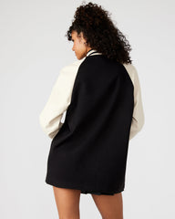 SKYLIE Jacket Black | Women's Varsity Bomber Jacket