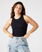 NICO Black Women's Contour Stretch Bodysuit