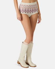 SUZETTE Multi Fair Isle Micro Women's Hot Shorts