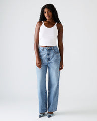 TAYLOR Jean Forever Blue Women's Cutout Jeans