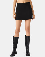 CINDI Black Women's Essential Mini Skort