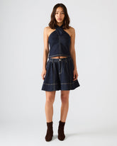 SLOAN Ink Denim Flowy Mini Women's Skirt