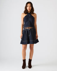 SLOAN Ink Denim Flowy Mini Women's Skirt
