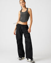 PIA Parachute Pant Black | Women's Adjustable Pants