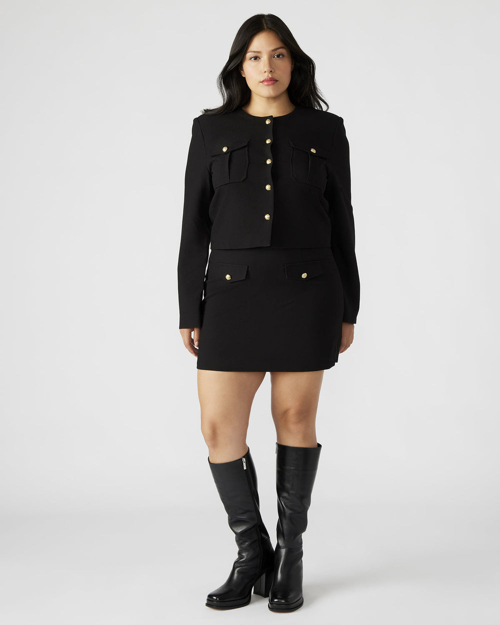 LORDE Skirt Black | Women's Mini Skirt