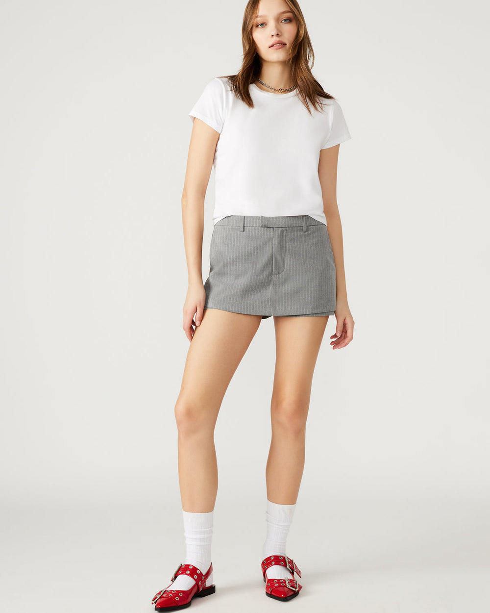 RODIN Grey Women's Mini Skort