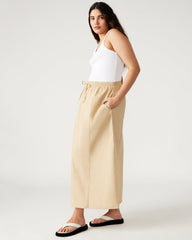 SUNNY Skirt Khaki | Women's A-Line Maxi Skirt