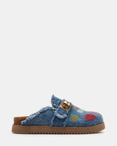 Kids' MONEYY Denim Multi Girls' Slip-On Clogs