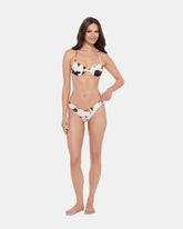 HIDEOUT BIKINI BOTTOM Cow Print Cheeky Women's Bikini Bottom