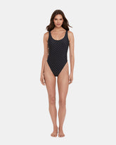 DARLING DOT ONE PIECE SWIMSUIT Black Multi Women's One-Piece Swimsuit