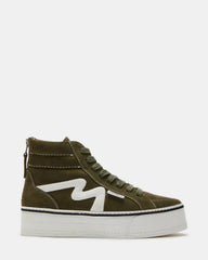 DECKY Olive Platform Sneaker | Women's Sneakers