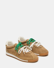 MIRAGE Sand Suede Women's Low-Top Sneaker