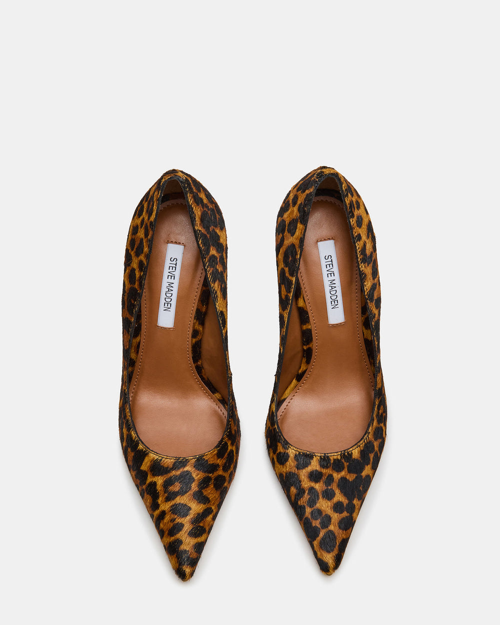 NOIR Leopard Pointed-Toe Stiletto Pump Women's Heels