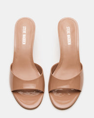 KENDRIX Blush Leather Women's Mule Heel