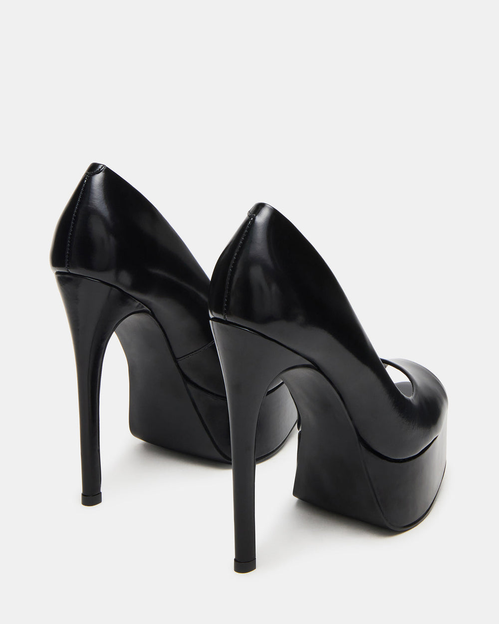 IVES Black Box Platform Square-Toe Stiletto Women's Heel