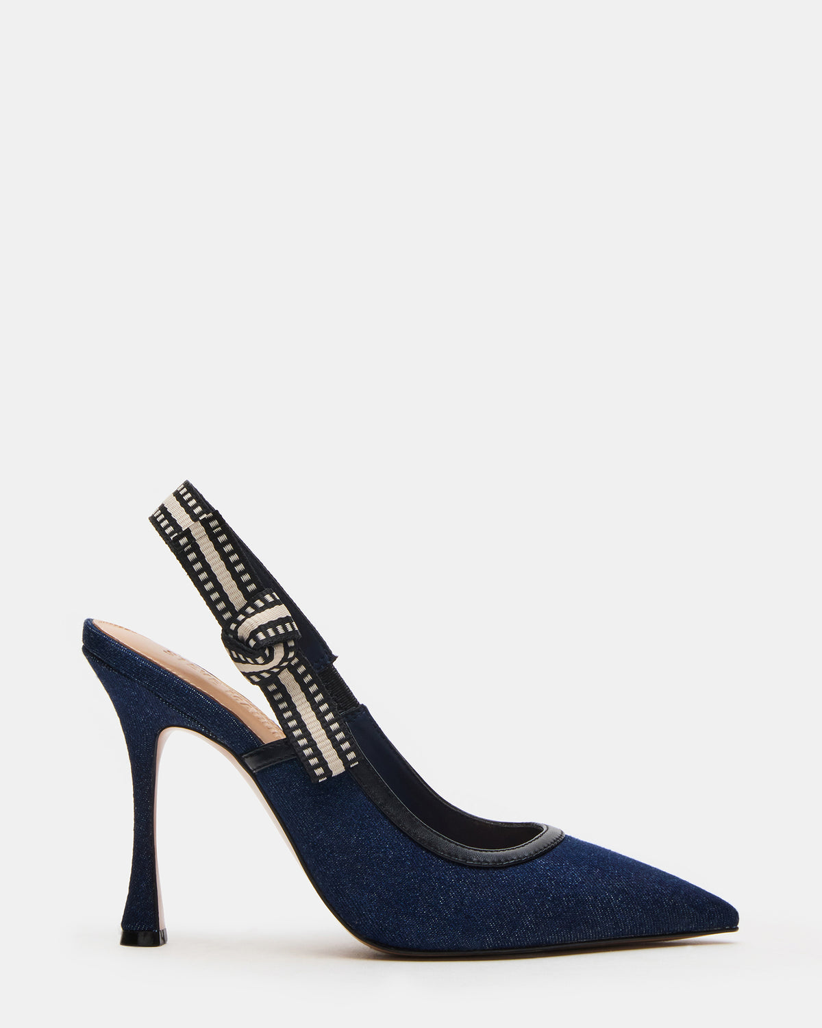 BRI Dark Denim Slingback Pump Women's Heel