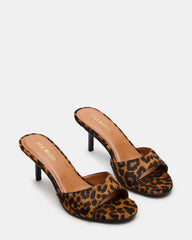 KENDRIX Leopard Women's Mule Heel