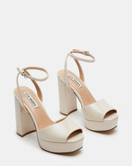 LOURDES Bone Patent Platform Heel | Women's Heels