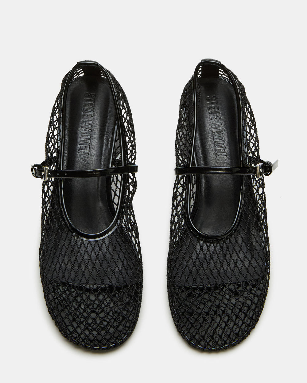 RAYNOR Black Women's Mary Jane Mesh Block Heel