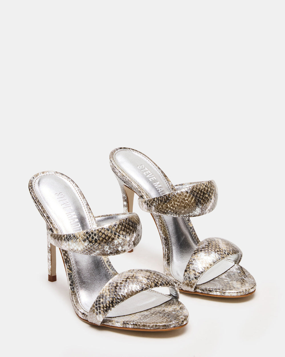 SATURN Snake Stiletto Mule Women's Heel