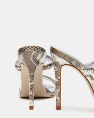 SATURN Snake Stiletto Mule Women's Heel