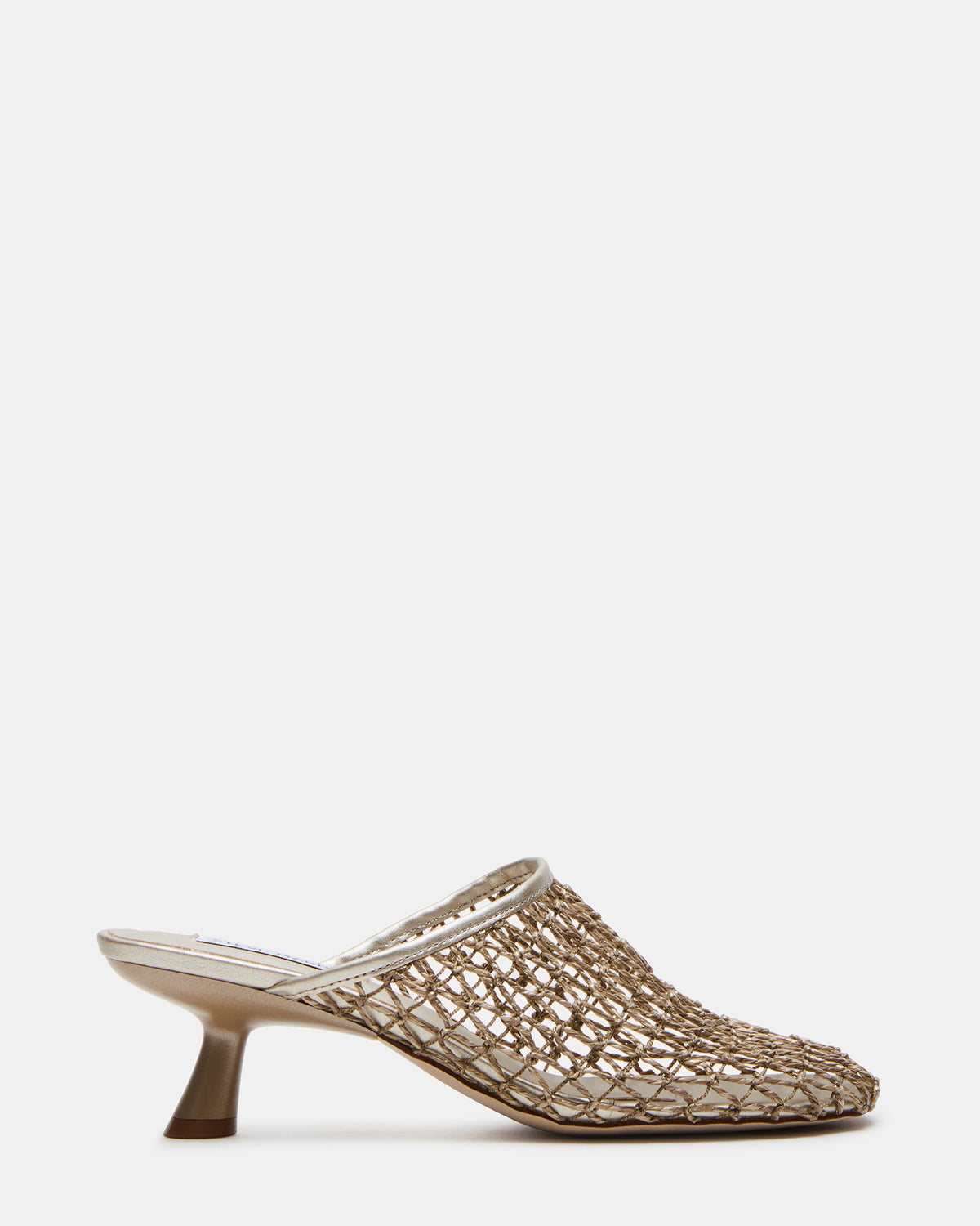 XRAY Gold Women's Caged Net Mule Heel