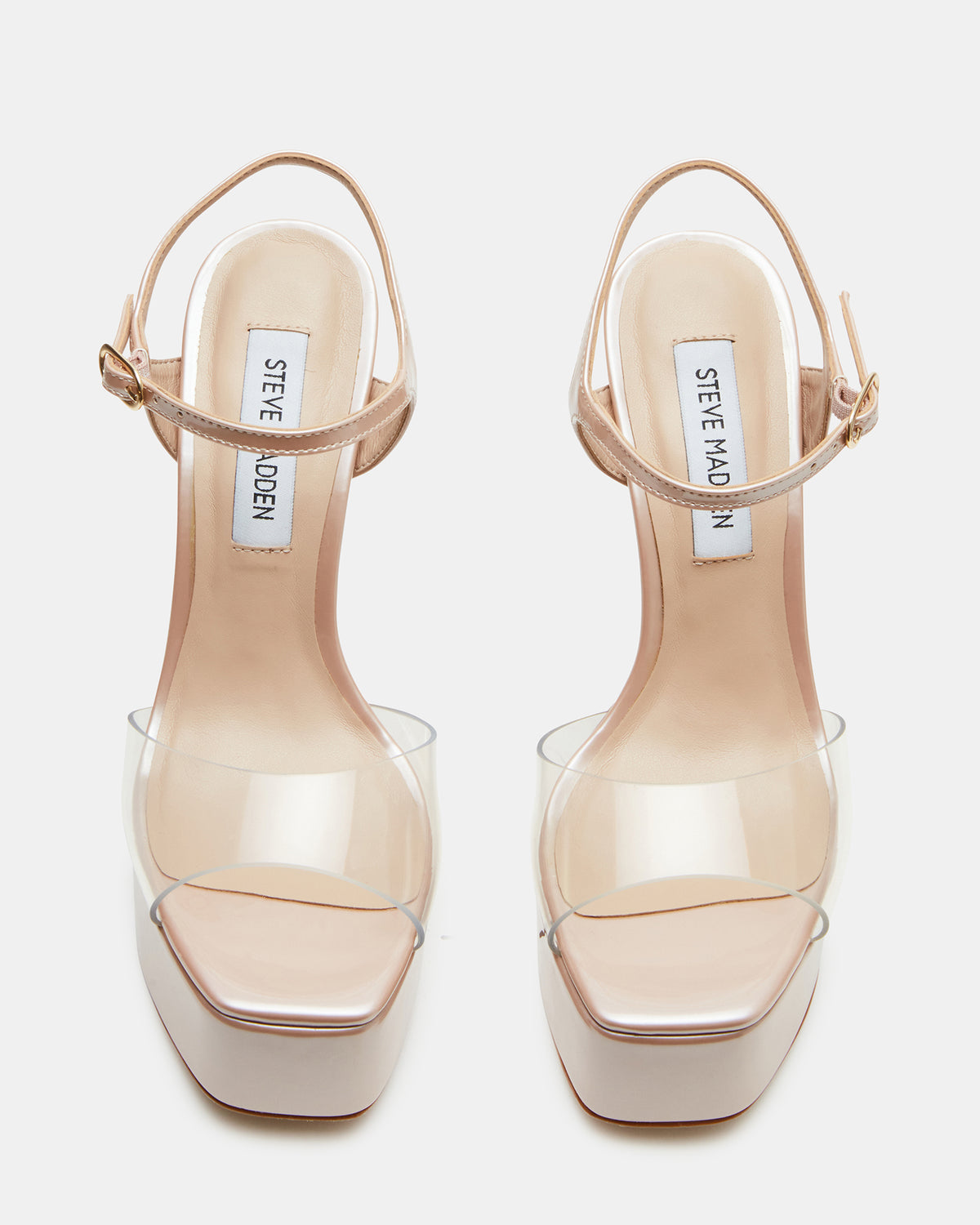 COLOGNE Clear Platform Stiletto Women's Heel