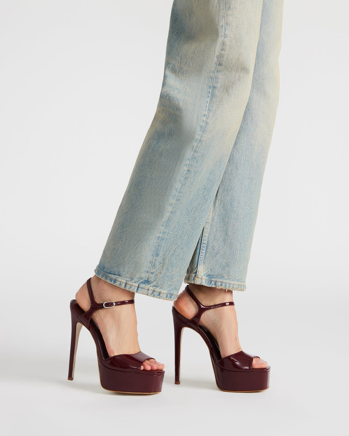 COLOGNE Clear Platform Stiletto Women's Heel