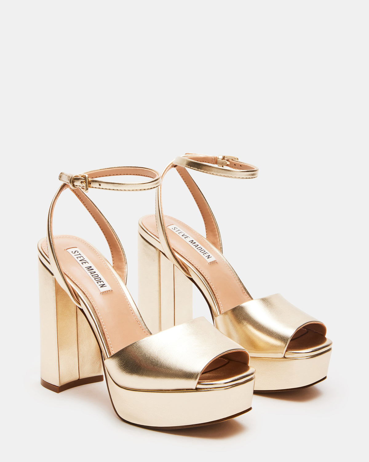 LOURDES Champagne Platform Heel | Women's Heels