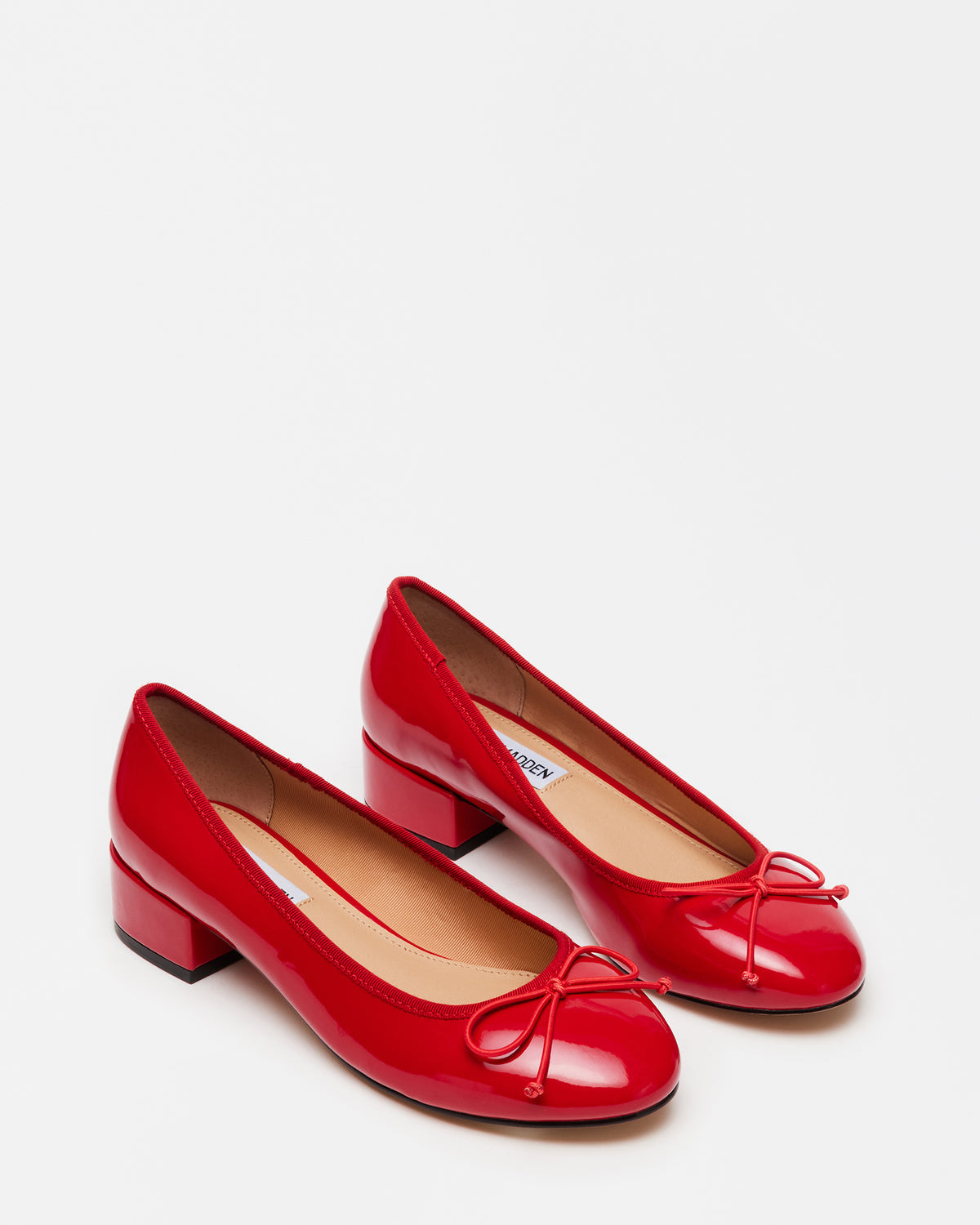 CHERISH Red Patent Women's Slip-On Heel
