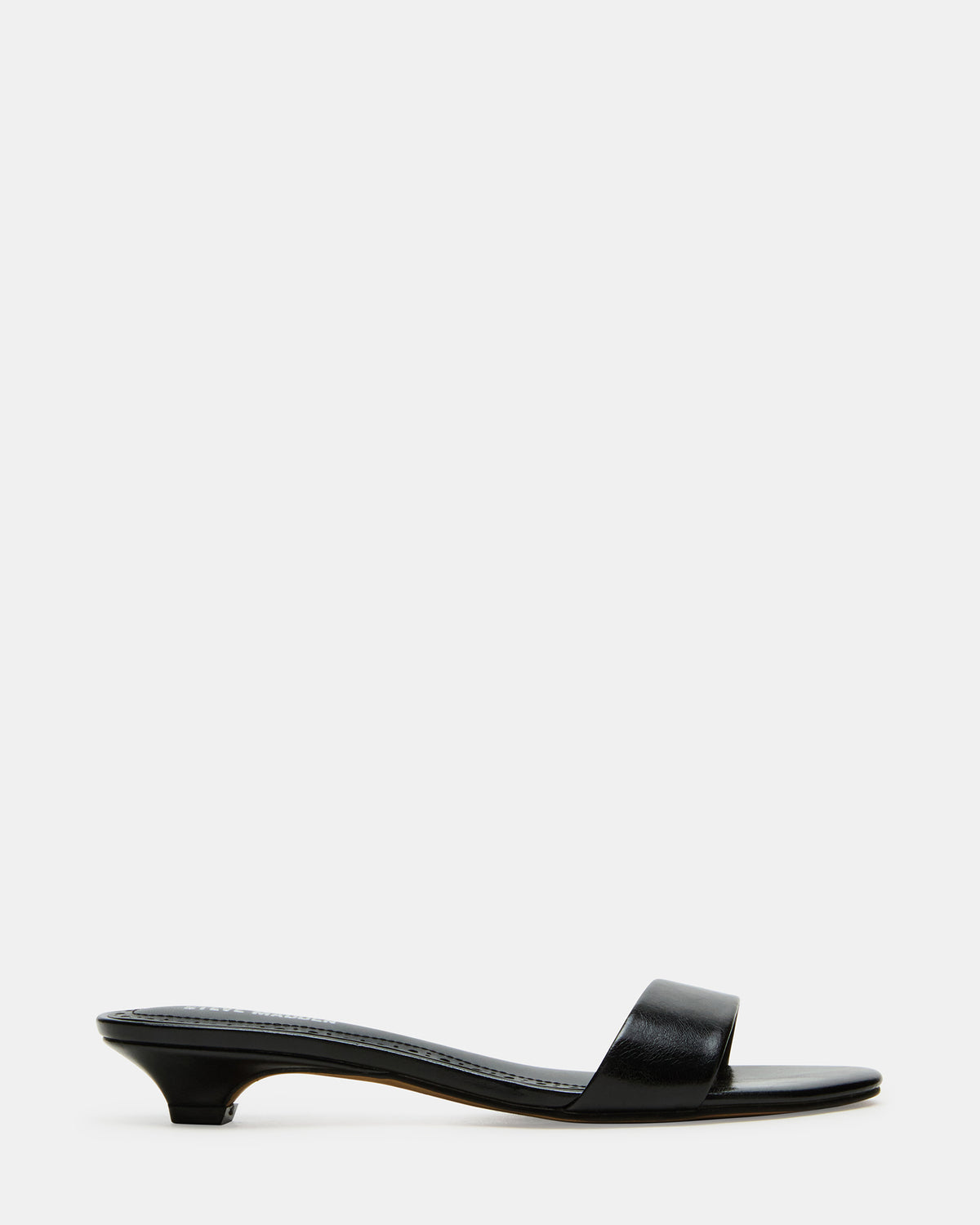 BERRY Black Women's Mule Kitten Heel
