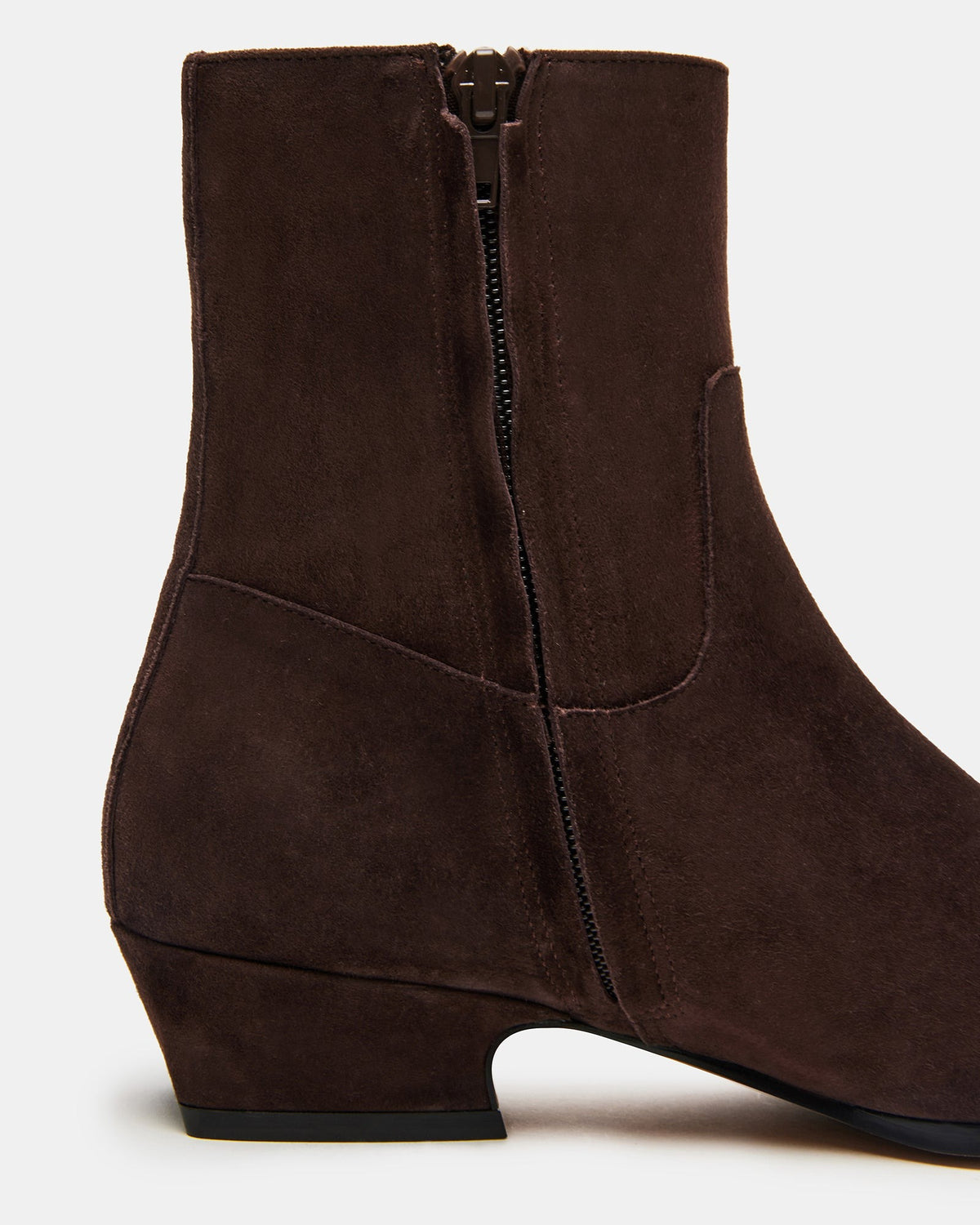 DUSTY Chocolate Brown Suede Women's Ankle Boot