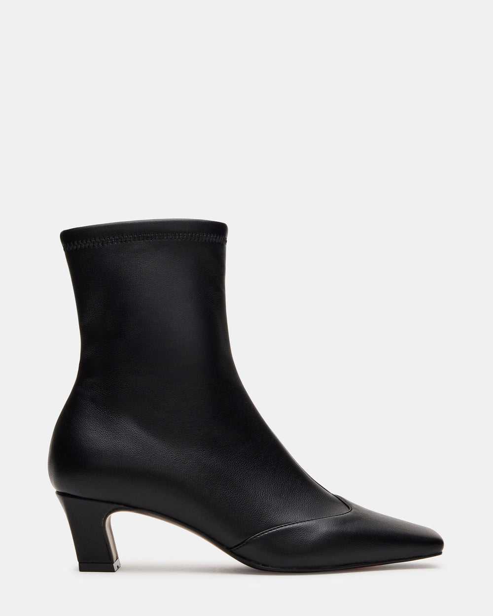 JETER Black Square-Toe Women's Ankle Boot