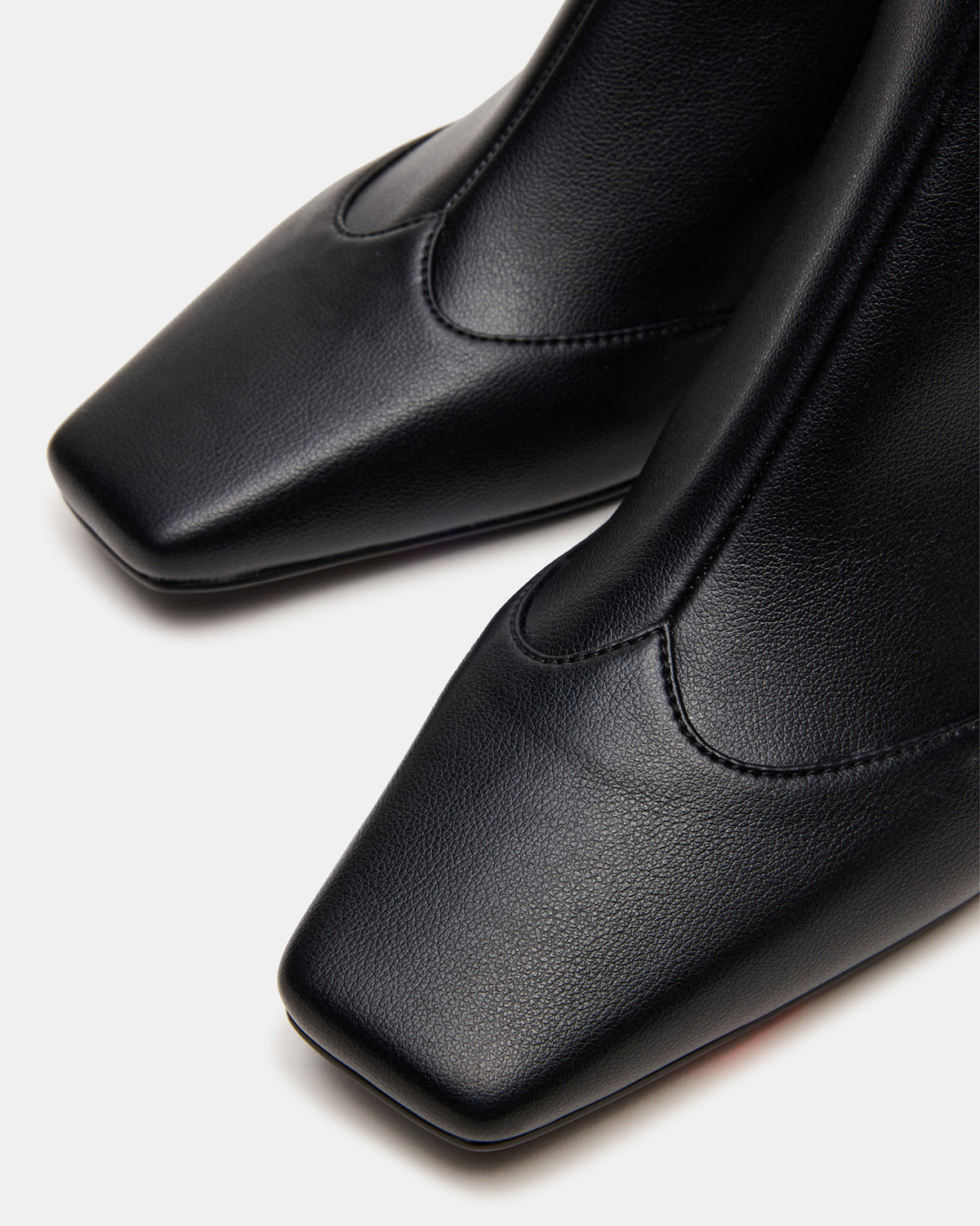 JETER Black Square-Toe Women's Ankle Boot