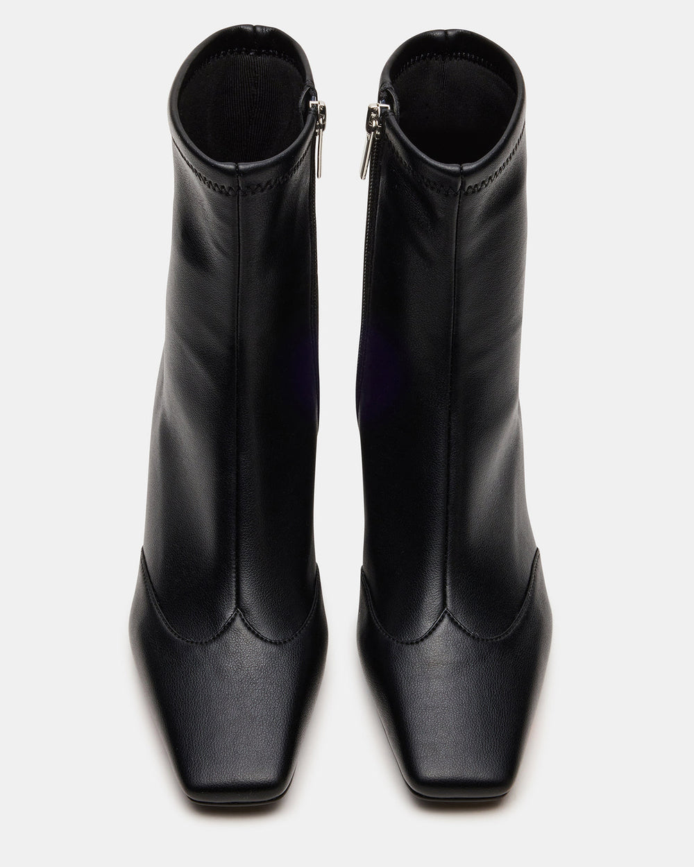 JETER Black Square-Toe Women's Ankle Boot