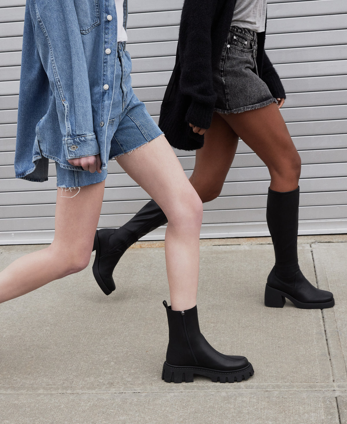 BERKLEIGH Black Women's Knee High Boot