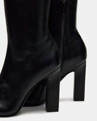 ARIA Black Wide Calf Knee-High Women's Boot