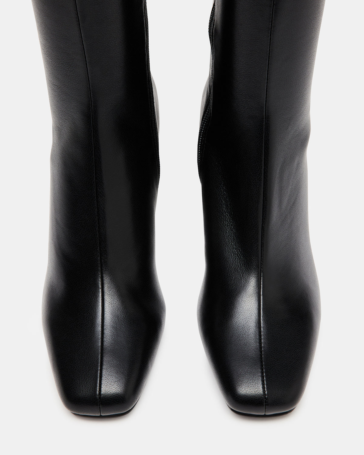 HOLLY Black Women's Knee-High Square-Toe Boot