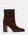CHOCOLATE BROWN SUEDE