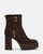 DARK BROWN SUEDE