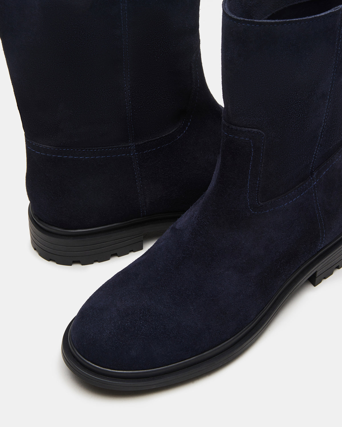 BATES Navy Suede Women's Boot