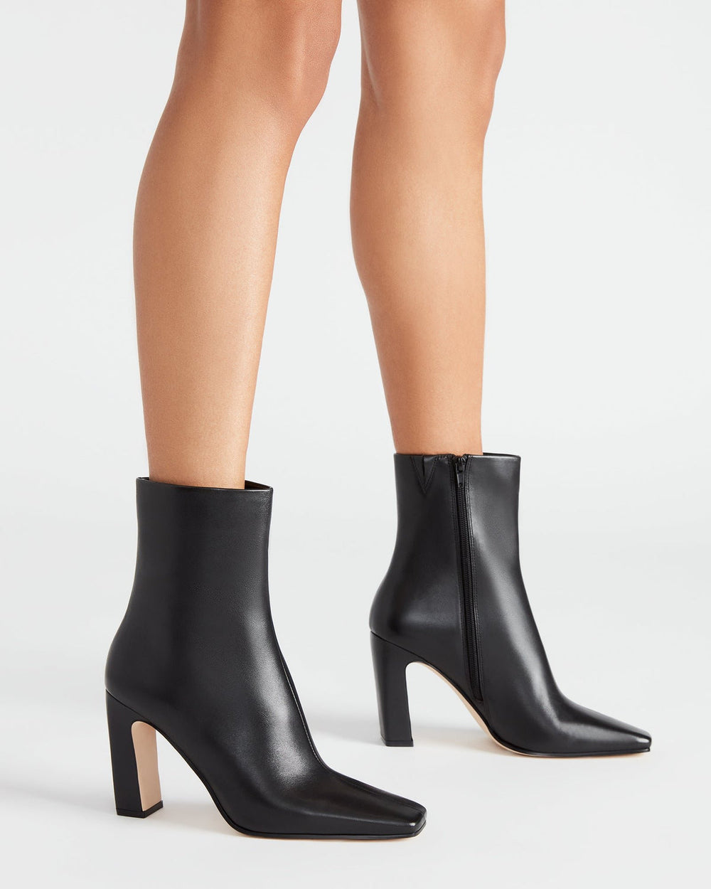 LIZABELLE Mauve Square Toe Ankle Boot | Women's Booties