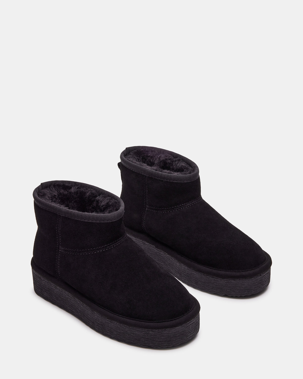COMFY Black Suede Women's Ankle Boot