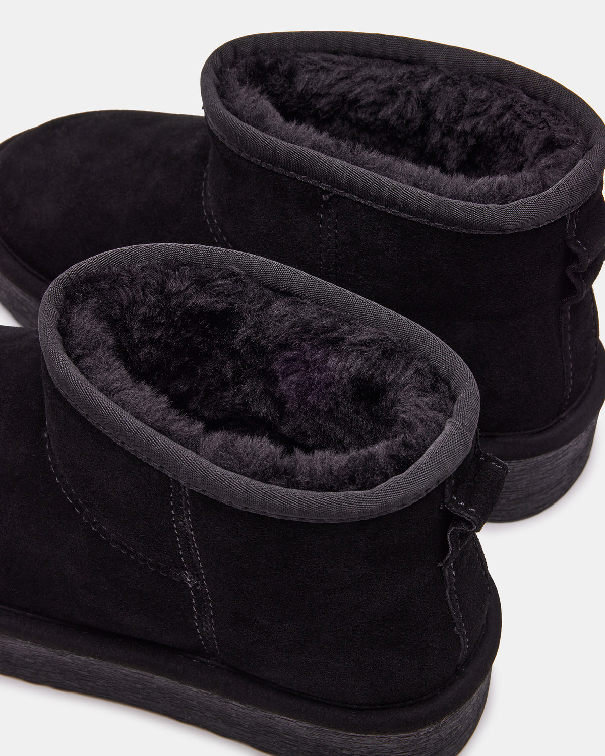 COMFY Black Suede Women's Ankle Boot