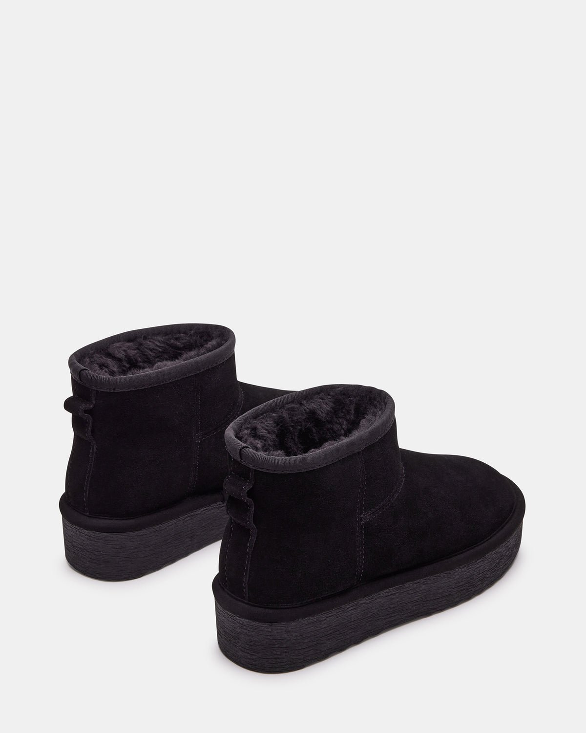 COMFY Black Suede Women's Ankle Boot