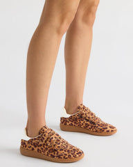 MOMENTUM Leopard Velcro Low-Top Women's Sneakers
